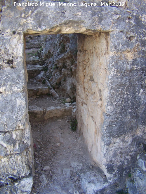 Castillo de Htar - Castillo de Htar. Puerta de acceso