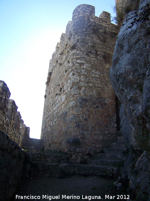Castillo de Htar - Castillo de Htar. Patio de Armas