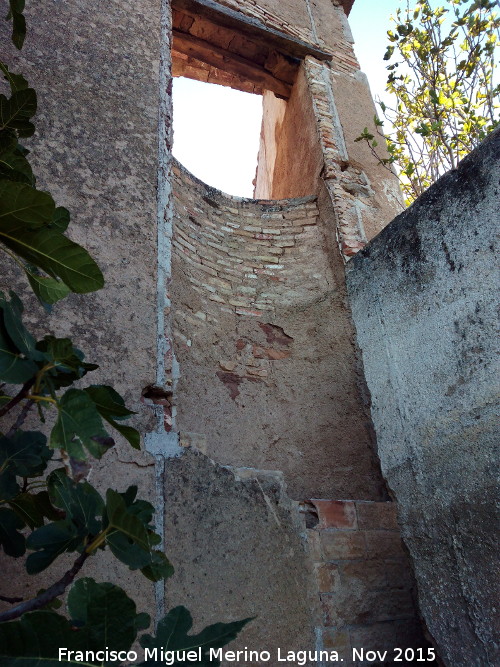 Pozo de la Campana - Pozo de la Campana. Acceso desde la casera