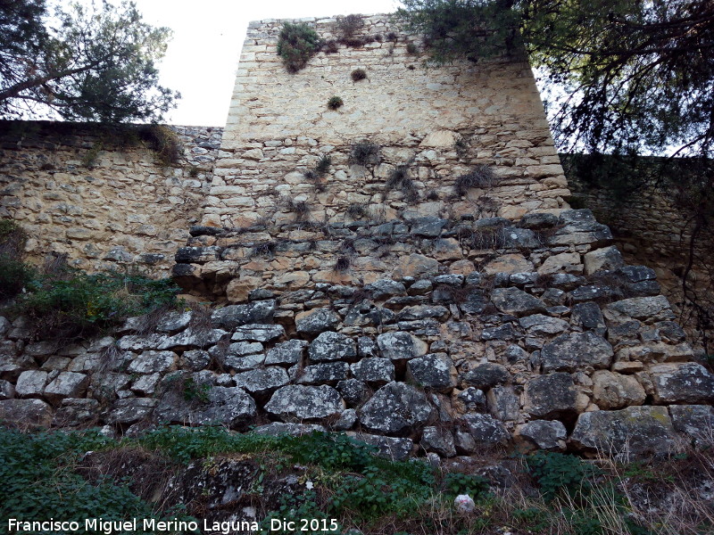 Castillo Viejo de Santa Catalina. Torren de la Rampa - Castillo Viejo de Santa Catalina. Torren de la Rampa. Restos de la Torre de Anibal