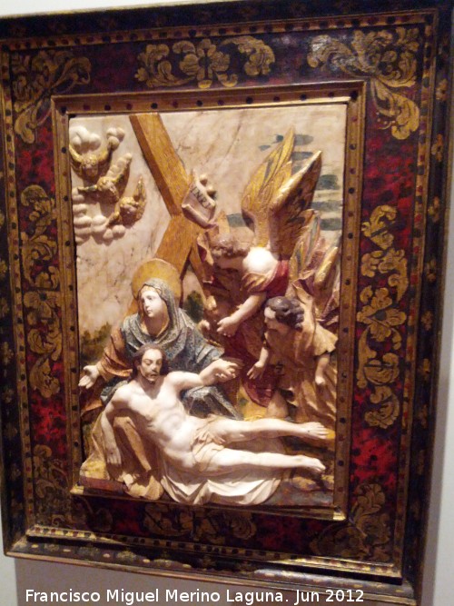 Catedral de Baeza. Museo - Catedral de Baeza. Museo. Puerta del Sagrario. La Piedad. Annimo flamenco. Hacia 1600