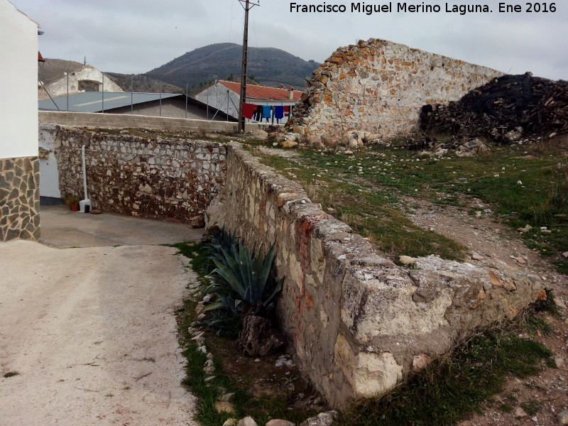 Cantera de Garcez - Cantera de Garcez. Muros de la cantera