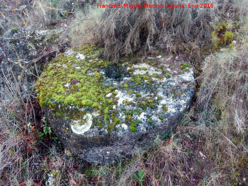 Cantera piedras de molino del Caballo - Cantera piedras de molino del Caballo. Piedra de molino