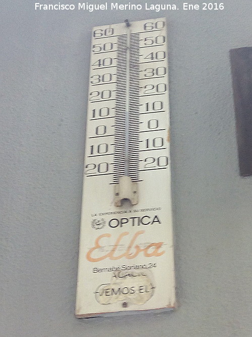 Bar Montana - Bar Montana. Termmetro