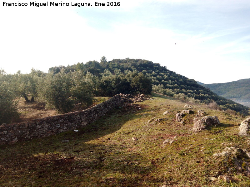 Aldea Guatamarta - Aldea Guatamarta. Valla de piedra