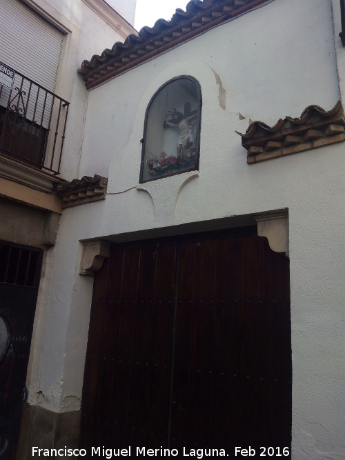Casa de la Calle Gradas n 11 - Casa de la Calle Gradas n 11. Hornacina