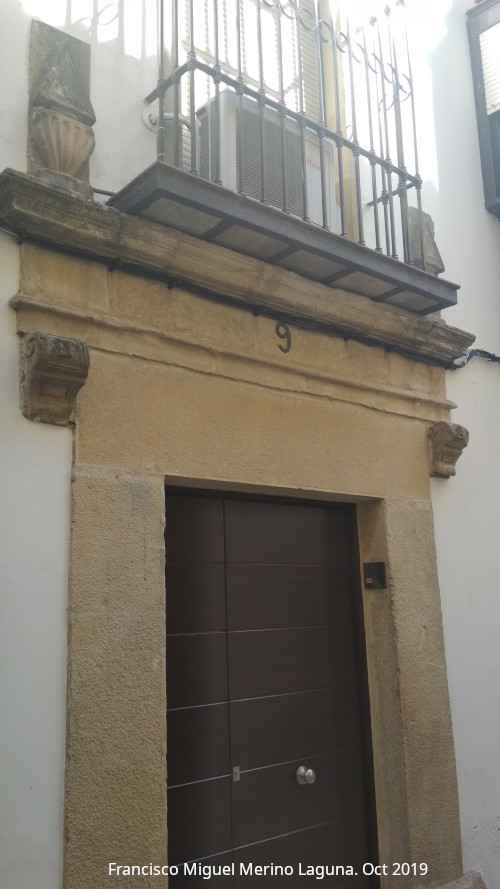 Casa de la Calle Jerquia Alta n 9 - Casa de la Calle Jerquia Alta n 9. 