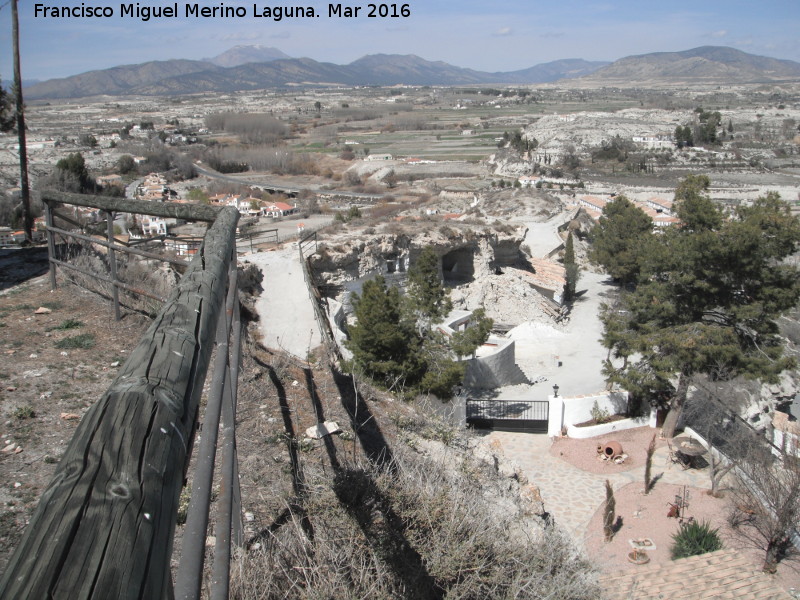 Castillo de Galera - Castillo de Galera. Vistas