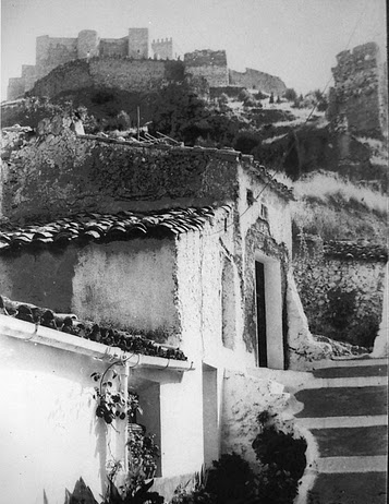 Muralla de Segura de la Sierra - Muralla de Segura de la Sierra. Foto antigua