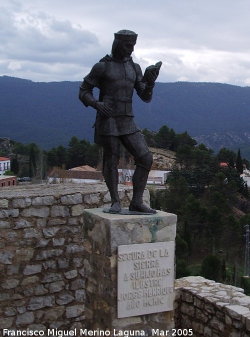 Monumento a Jorge Manrique - Monumento a Jorge Manrique. 