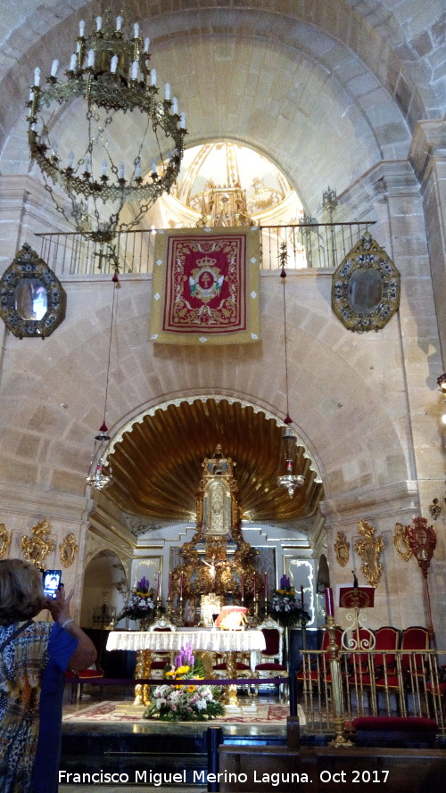 Santuario de la Vera Cruz - Santuario de la Vera Cruz. Presbiterio