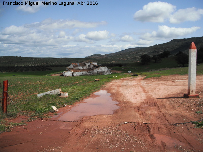 Cortijo de los Llanos - Cortijo de los Llanos. Entrada a la finca