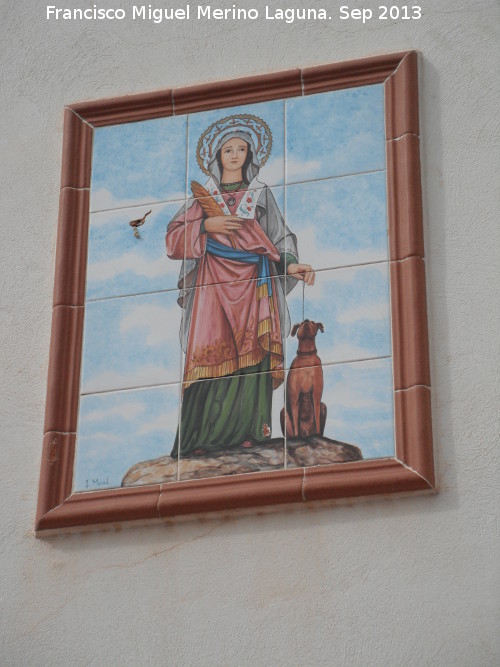 Ermita de Santa Quiteria - Ermita de Santa Quiteria. Azulejos de Santa Quiteria