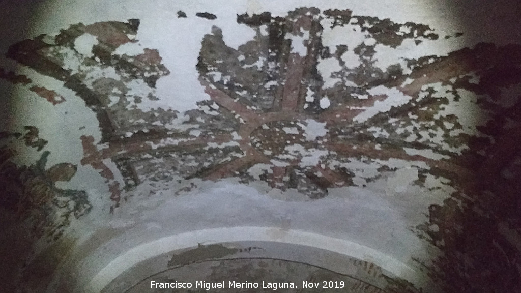 Ermita de San Torcuato - Ermita de San Torcuato. Restos de frescos en la bveda