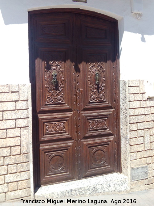 Casa de Mxima Gallego Alczar - Casa de Mxima Gallego Alczar. Puerta