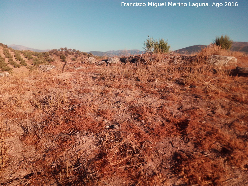 Fortn romano del Este de Cerro Largo - Fortn romano del Este de Cerro Largo. Recinto