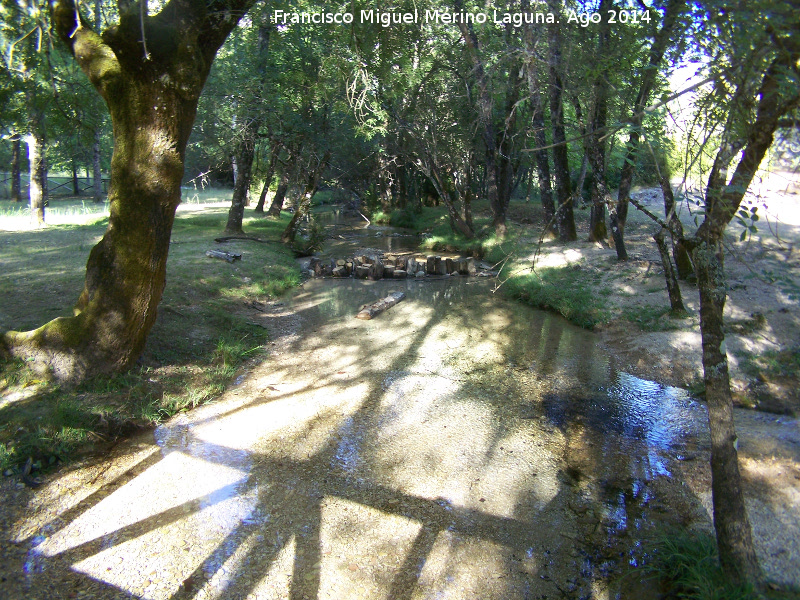 Aguascebas Grande - Aguascebas Grande. A su paso por el rea recreativa de la Cueva del Peinero