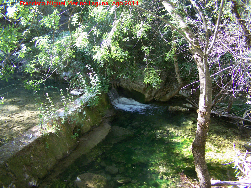 Aguascebas Grande - Aguascebas Grande. Presa mas abajo de la Cueva del Peinero