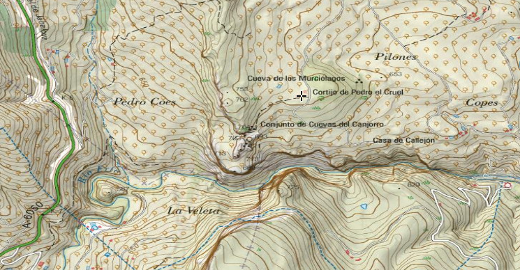 Cortijo de Pedro el Cruel - Cortijo de Pedro el Cruel. Mapa