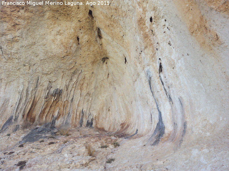 Pinturas rupestres del Abrigo de la Lancha IV - Pinturas rupestres del Abrigo de la Lancha IV. Abrigo