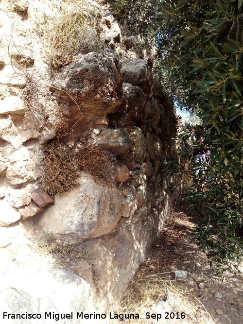 Castillo de Cllar - Castillo de Cllar. Muralla