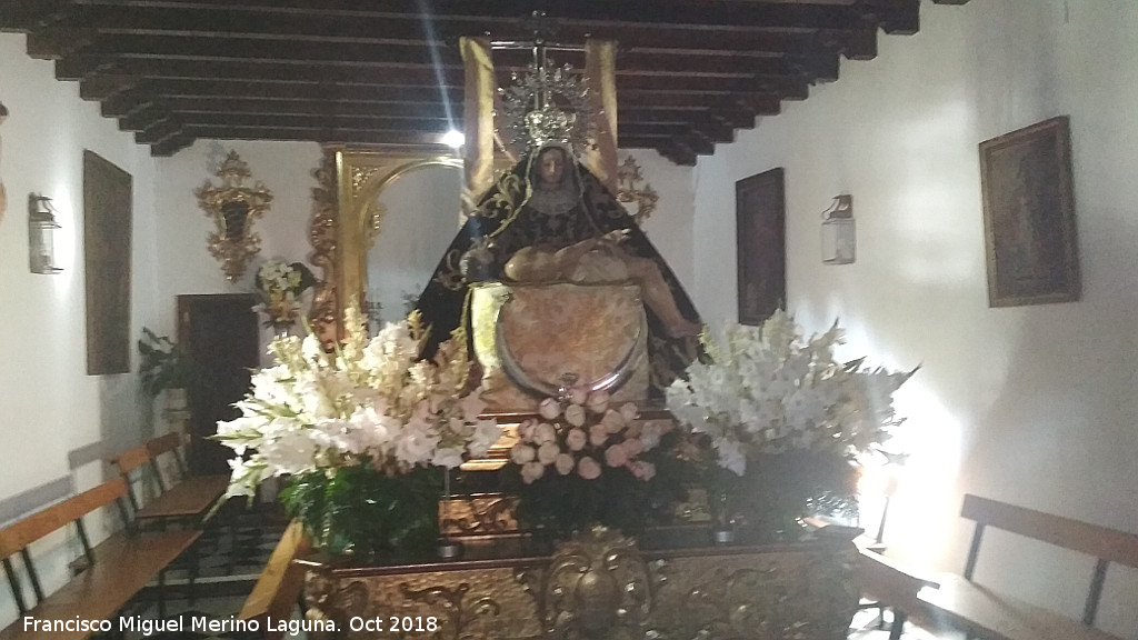 Ermita de la Virgen de las Angustias - Ermita de la Virgen de las Angustias. Interior
