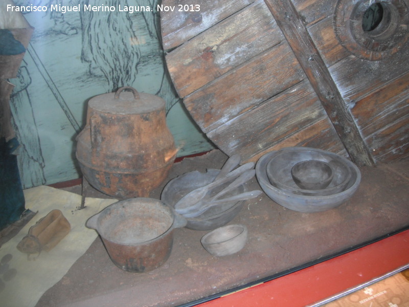 Batalla de las Navas de Tolosa - Batalla de las Navas de Tolosa. Menaje cristiano. Museo de la Batalla de las Navas de Tolosa