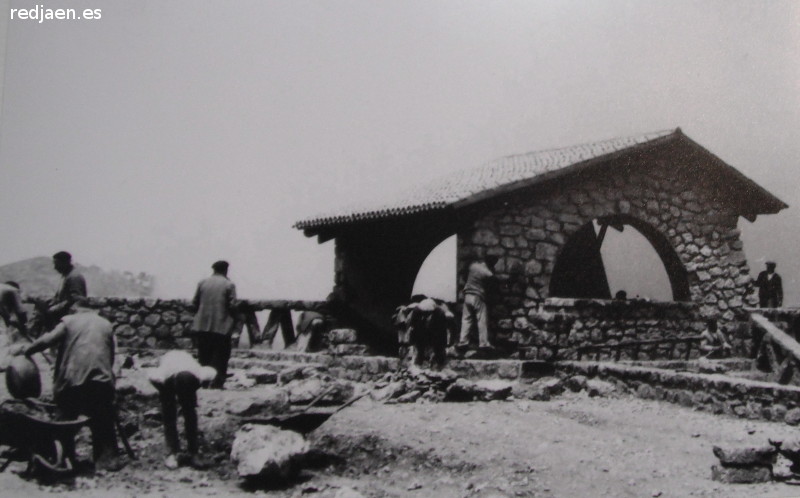 Mirador del Puerto de las Palomas - Mirador del Puerto de las Palomas. 1967 construyndose