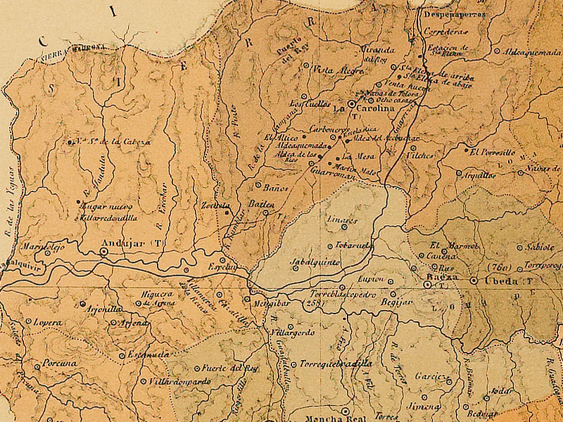 Aldea Zocueca - Aldea Zocueca. Mapa 1879