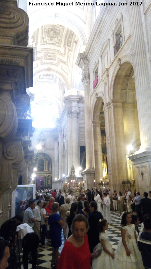 Catedral de Jan. Nave de la Epstola - Catedral de Jan. Nave de la Epstola. Corpus