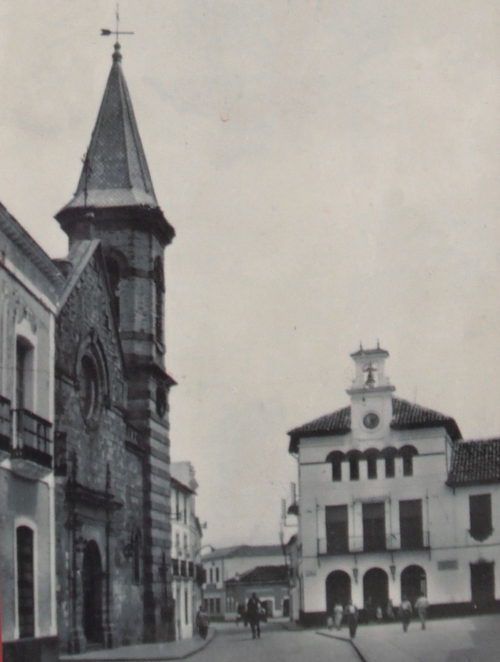 Iglesia de Ntra Sra de la Paz - Iglesia de Ntra Sra de la Paz. Foto antigua