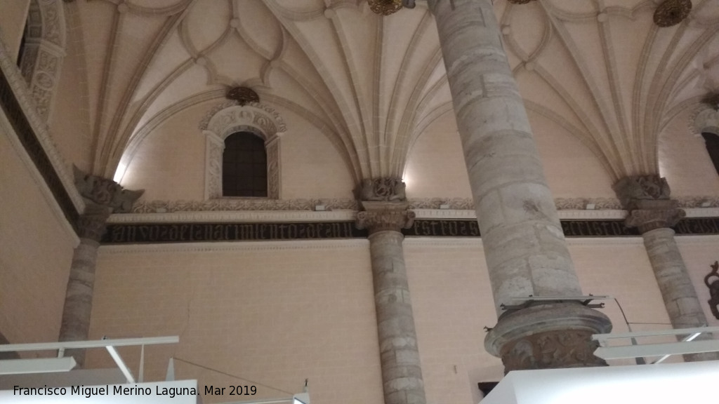 Lonja de Zaragoza - Lonja de Zaragoza. Inscripcin