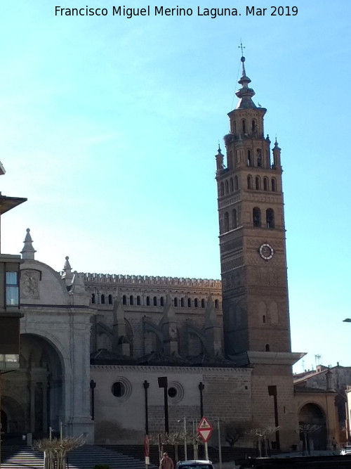Catedral de Santa Mara de la Huerta - Catedral de Santa Mara de la Huerta. Campanario