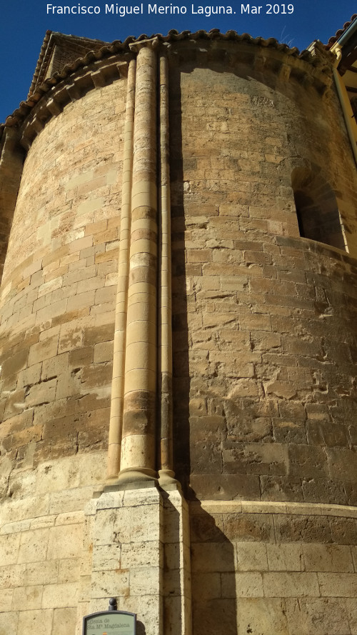 Iglesia de Santa Mara Magdalena - Iglesia de Santa Mara Magdalena. bside