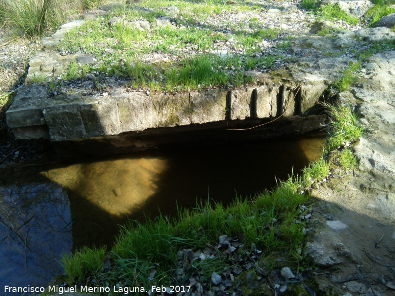 Puente del Molino de las Aceas I - Puente del Molino de las Aceas I. Parte destruida