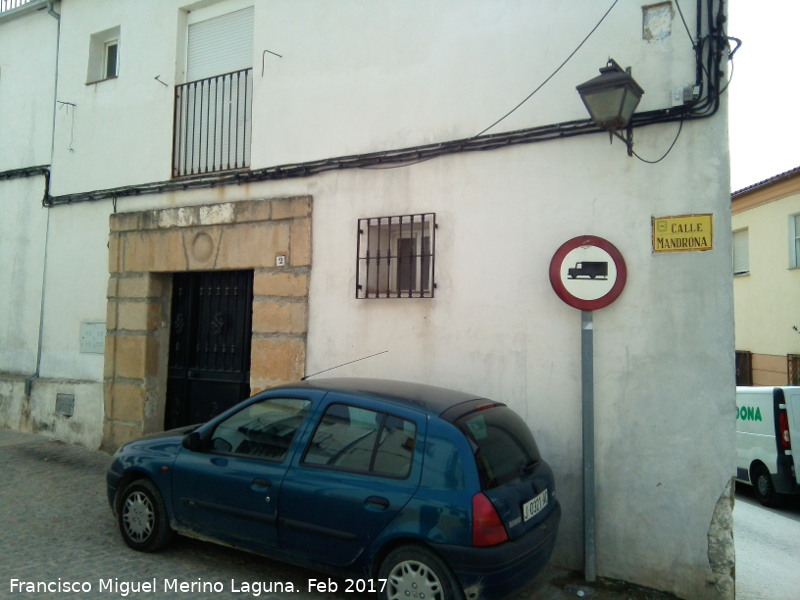 Casa de la Calle Mandrona n 2 - Casa de la Calle Mandrona n 2. Fachada