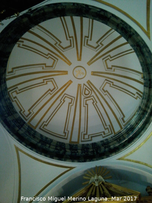 Santuario de Ntra Sra de la Encarnacin - Santuario de Ntra Sra de la Encarnacin. Cpula