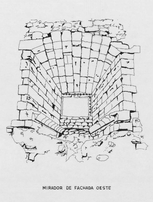 Castillo de Sabiote - Castillo de Sabiote. Plano detalle. IPCE 1983