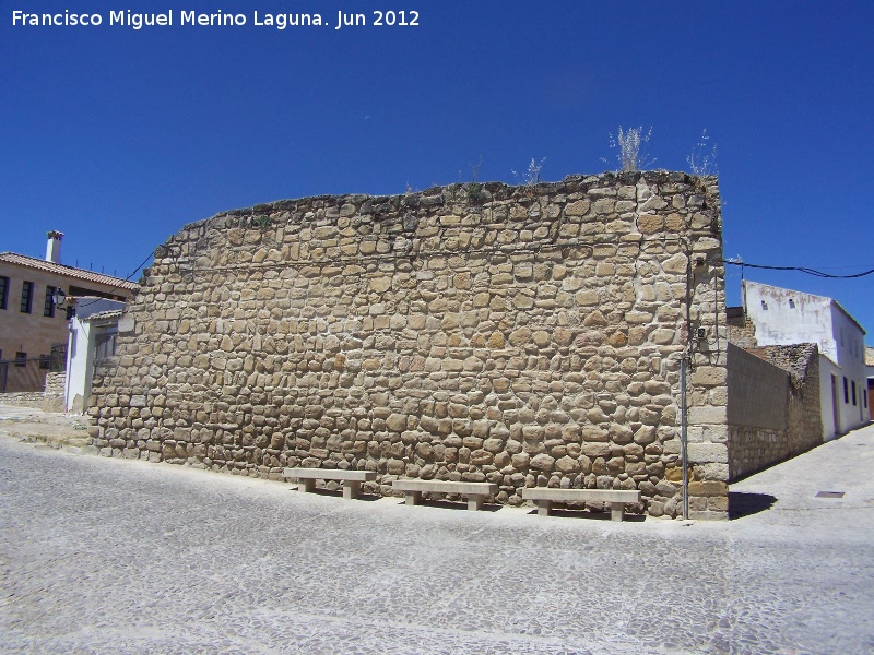 Muralla de Sabiote - Muralla de Sabiote. Lienzo de la Puerta de Santa Mara