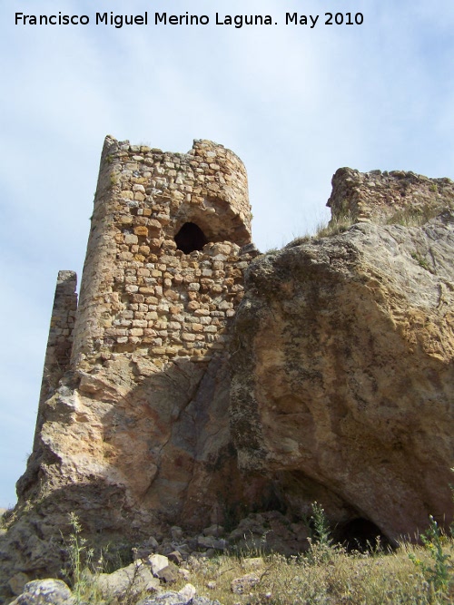 Castillo del Berrueco - Castillo del Berrueco. Torren circular izquierdo