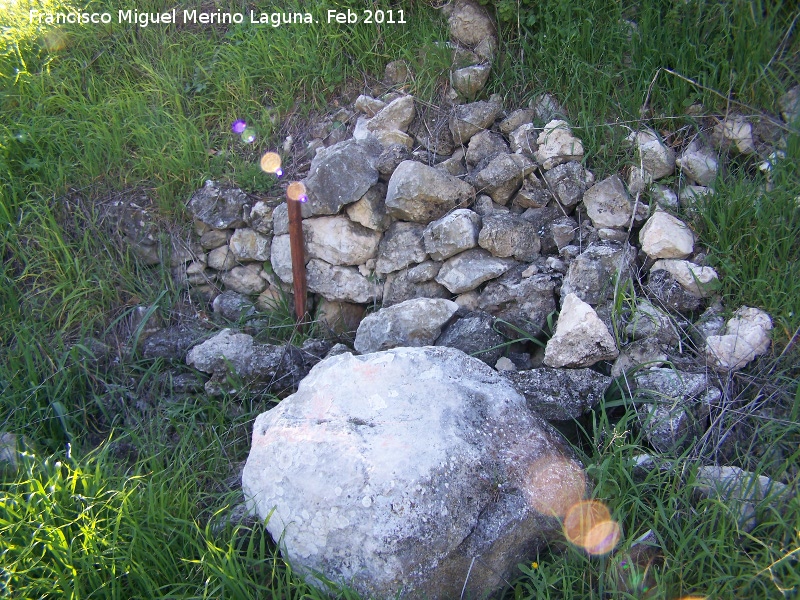 Oppidum del Cerro Miguelico - Oppidum del Cerro Miguelico. Parte trasera