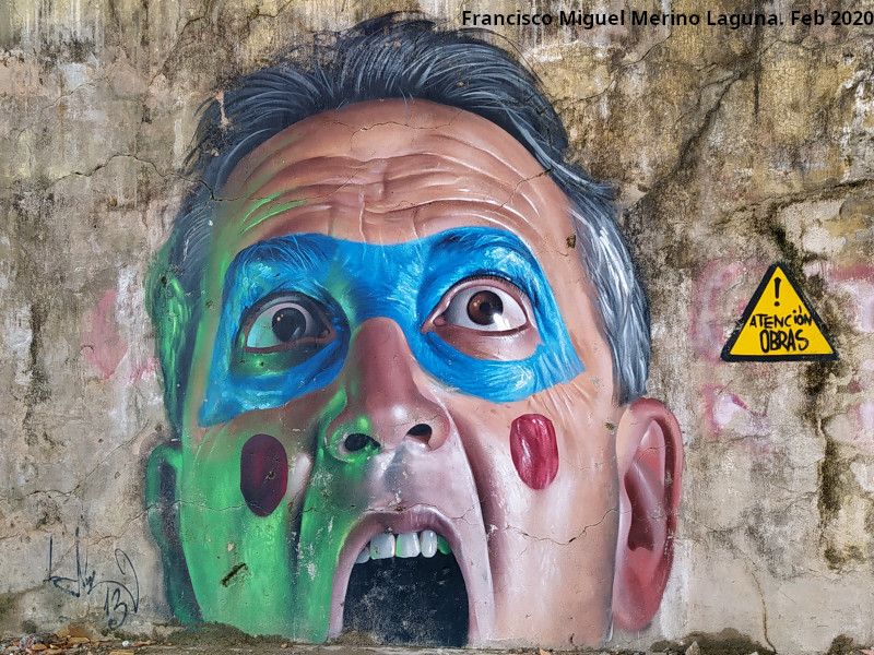 Grafiti de Belin Atenci�n Obras - Grafiti de Belin Atenci�n Obras. 