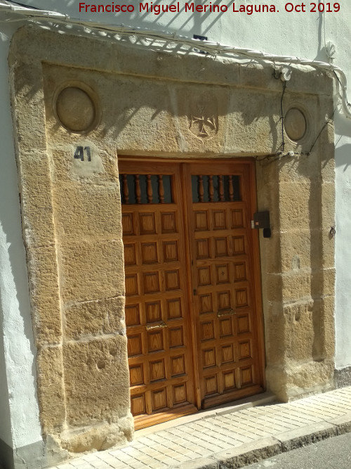 Casa de la Calle Chirinos n 41 - Casa de la Calle Chirinos n 41. Portada