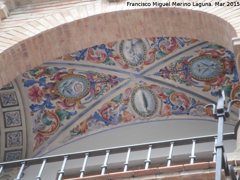 Antiguo Casino - Antiguo Casino. Bveda policromada