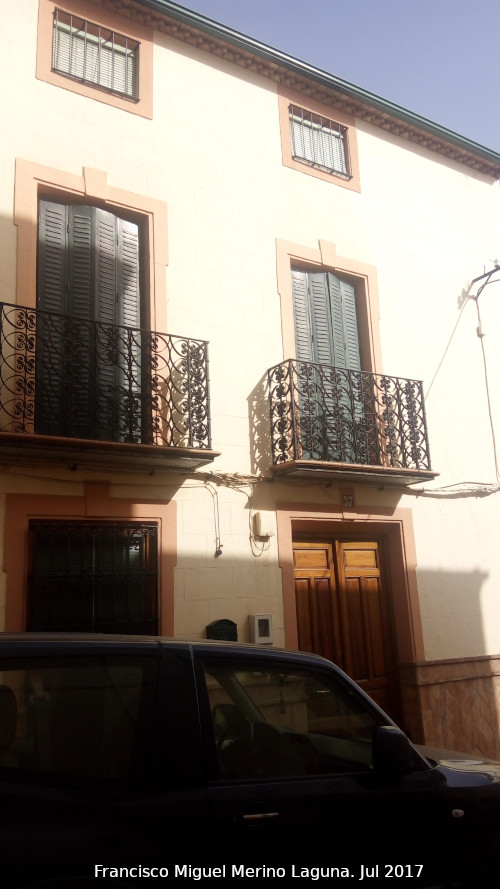 Casa de la Calle Lorite n 37 - Casa de la Calle Lorite n 37. Fachada