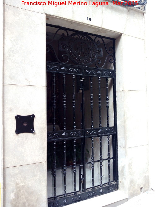 Capilla del Cristo del Rescate - Capilla del Cristo del Rescate. Reja