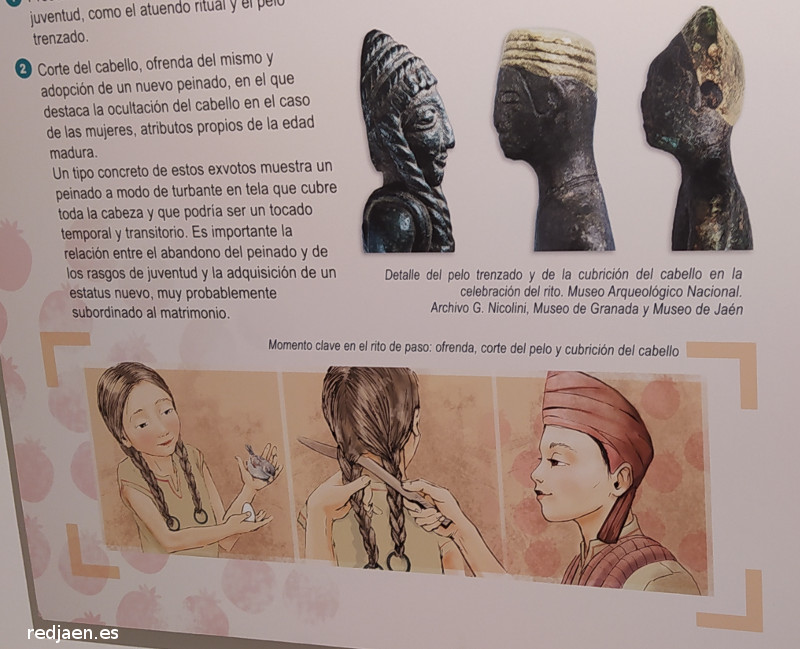 Iberos - Iberos. Rito del corte del cabello. Museo Ibero de Ja�n