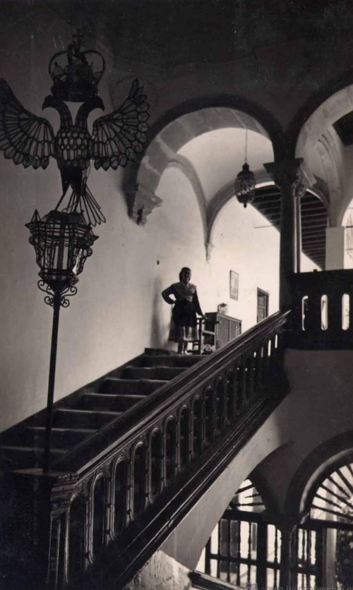 Palacio del De�n Ortega - Palacio del De�n Ortega. Foto antigua