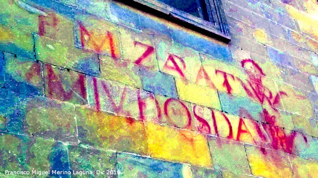 Sacra Capilla de El Salvador del Mundo - Sacra Capilla de El Salvador del Mundo. Tratada con Dstretch