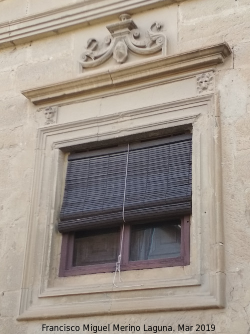 Palacio de Juan Vzquez de Molina - Palacio de Juan Vzquez de Molina. Ventana lateral derecho II